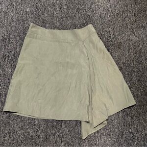 BCBGeneration Asymmetrical Olive Skirt